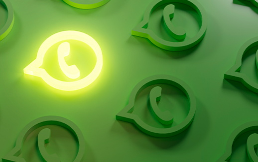 glowing-whatsapp-logo-pattern